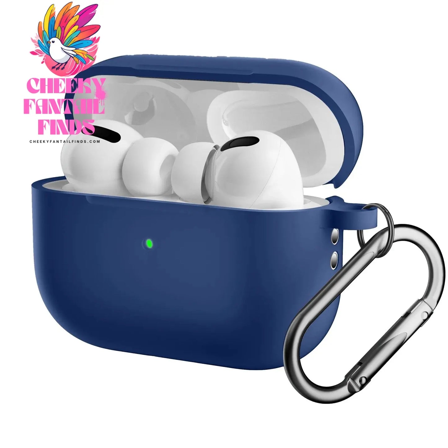 Earphones Portable Storage Case For Airpod Pro 2 Bluetooth Headphone Case Silicone Case Headphone Accessories Protective Box Cheeky Fantail Finds