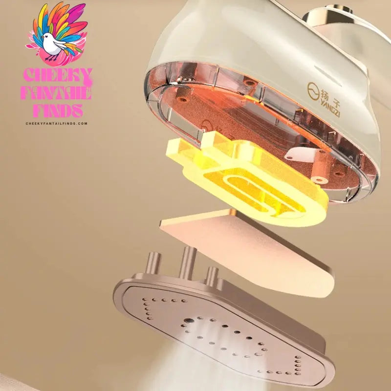 Efficient Clothes Iron, Small Automatic Ironing Machine, Handheld Portable Hanging Iron, Household Wet and Dry Steam Machine Cheeky Fantail Finds