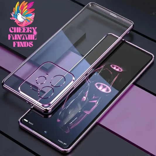Electroplating Phone Case for Realme GT7 Pro Lens Protection Soft TPU Silicone Shell for Realmegt7 GT 7 GT7Pro Protective Cover Cheeky Fantail Finds