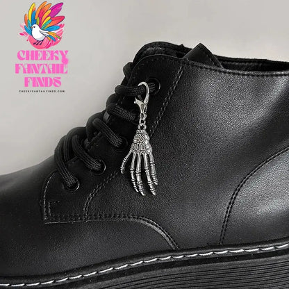 Enamel Rose Flowers Hearts Martin Boots Shoes Buckles Decoration Gothic Turkish Style Shoes Accessories Lucky Jewelry Cheeky Fantail Finds