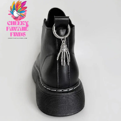 Enamel Rose Flowers Hearts Martin Boots Shoes Buckles Decoration Gothic Turkish Style Shoes Accessories Lucky Jewelry Cheeky Fantail Finds