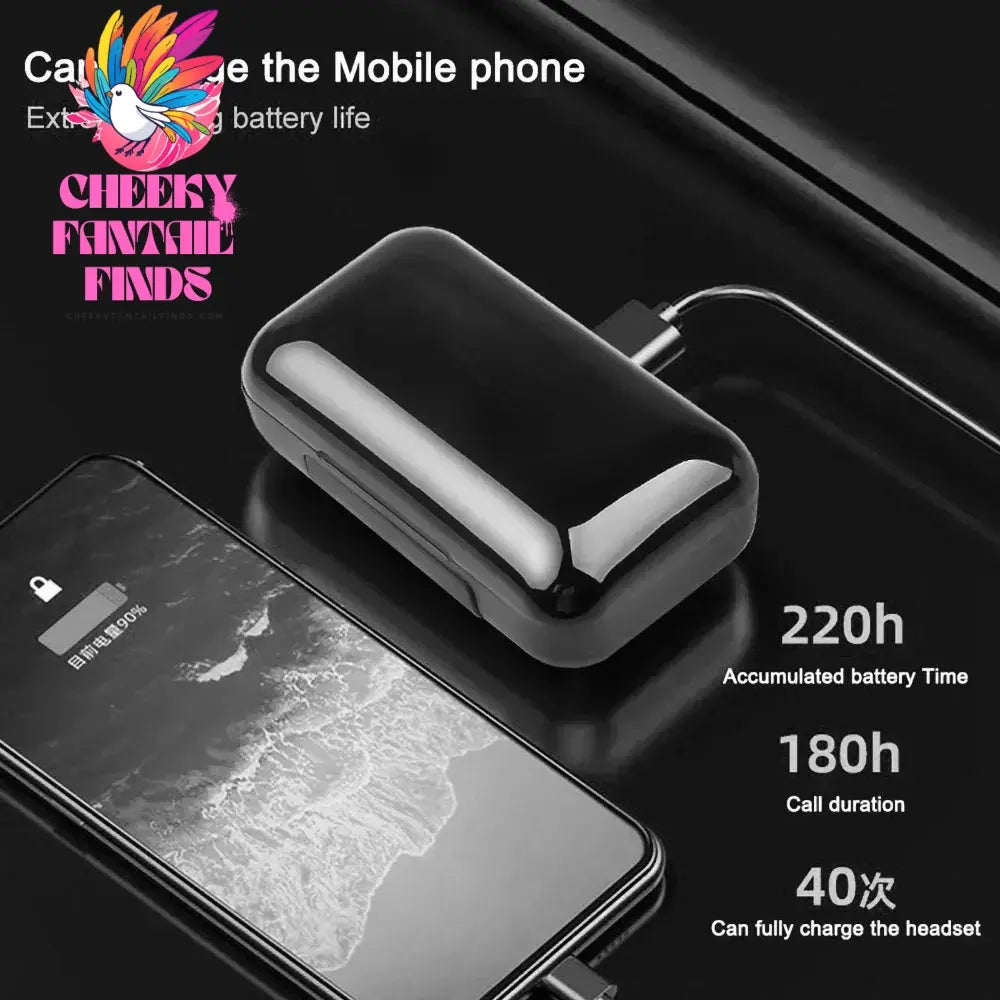 F9 Bluetooth headsets 5.3 Headphones Sport Waterproof Noise Reduction in-ear Wireless Earbuds With Mic For Xiaomi iPhone Cheeky Fantail Finds