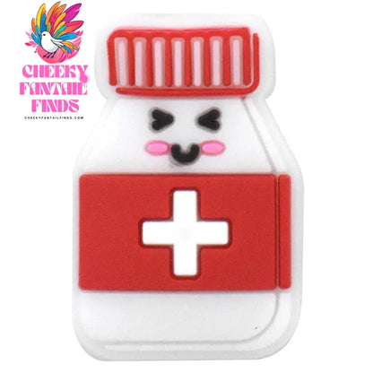 FASHION shoe Charms Accessories PVC Decoration nurse medical care series For sandals clog accessories Kids Party X-mas Gifts - Cheeky Fantail Finds