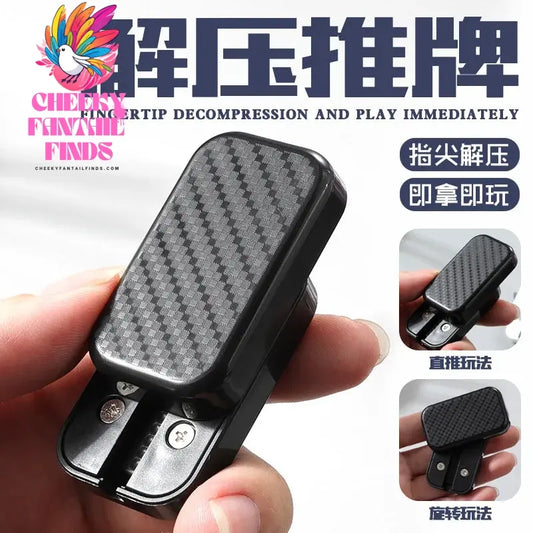 Fidget Unlimited Position Card Pushing Fingertip Gyroscope Adult Stress-relieving Toy ADHD Tool EDC  Toy Kids' Gift Cheeky Fantail Finds