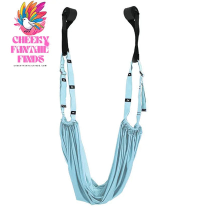 Fitness Hip Stretch Yoga Belt Inverted Rope Pull Stretch Belt Split Lower Waist Trainer Cheeky Fantail Finds
