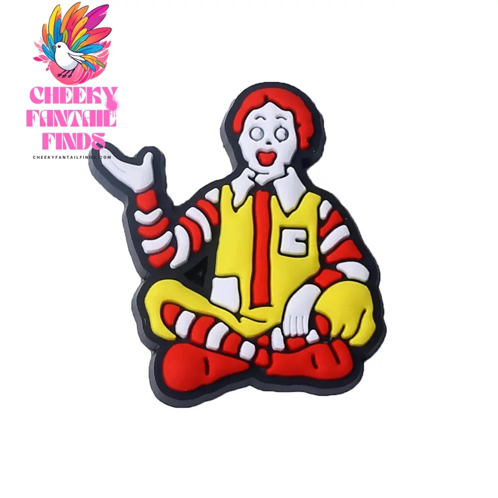 Food series 1-18pcs Hot blood anime Shoes Decorated pvc shoes charm selling designer custom shoe charm Cheeky Fantail Finds