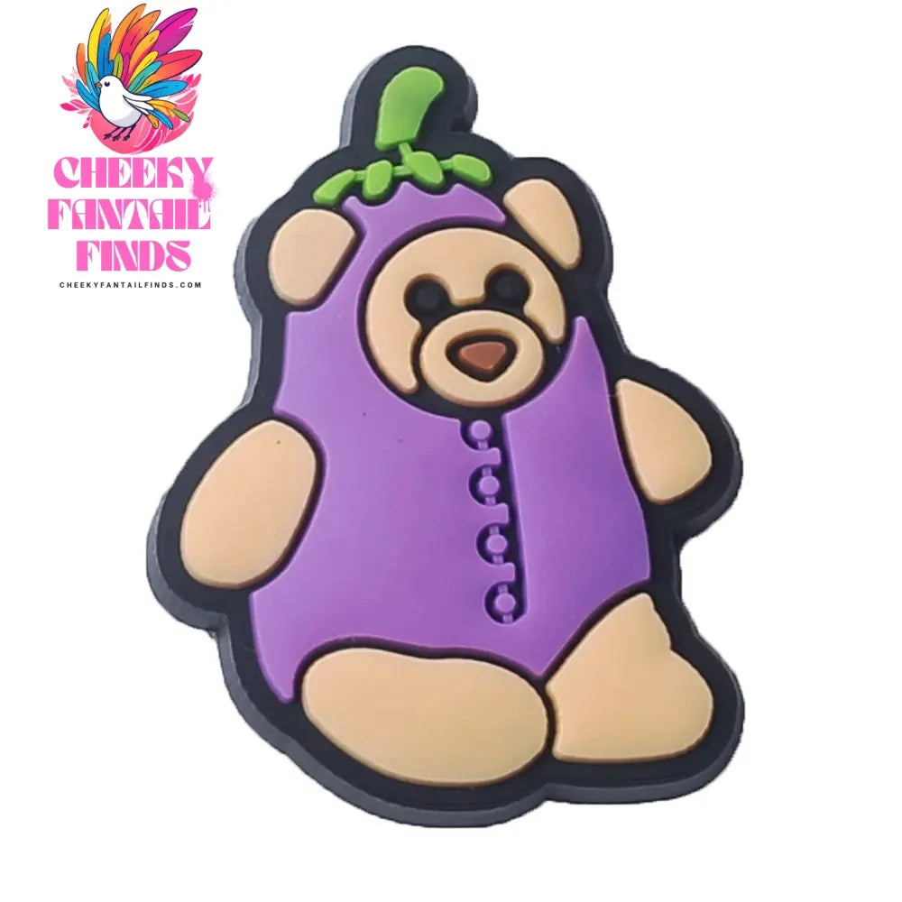 Food series 1-18pcs Hot blood anime Shoes Decorated pvc shoes charm selling designer custom shoe charm Cheeky Fantail Finds