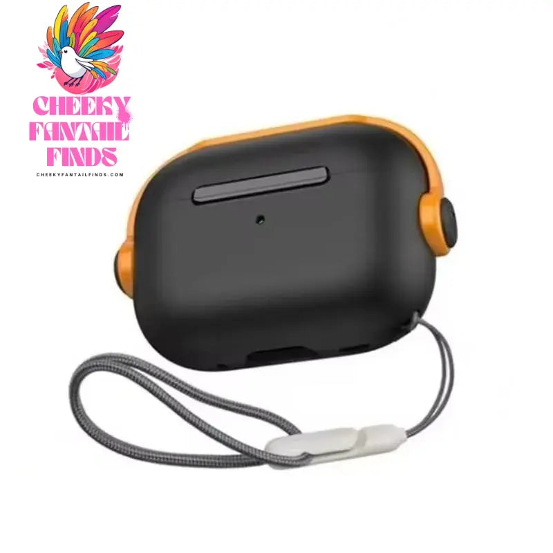 For AirPods Pro 2 Case Cover Enjoy music Mechanical Cat Airpod 3 Case 3D musical boy Cases For Airpods Pro 2 with Keychain Cover Cheeky Fantail Finds