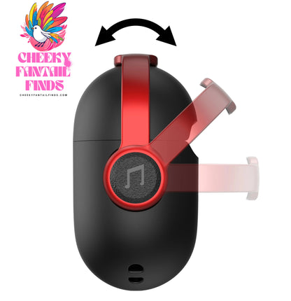 For AirPods Pro 2 Case Cover Enjoy music Mechanical Cat Airpod 3 Case 3D musical boy Cases For Airpods Pro 2 with Keychain Cover Cheeky Fantail Finds