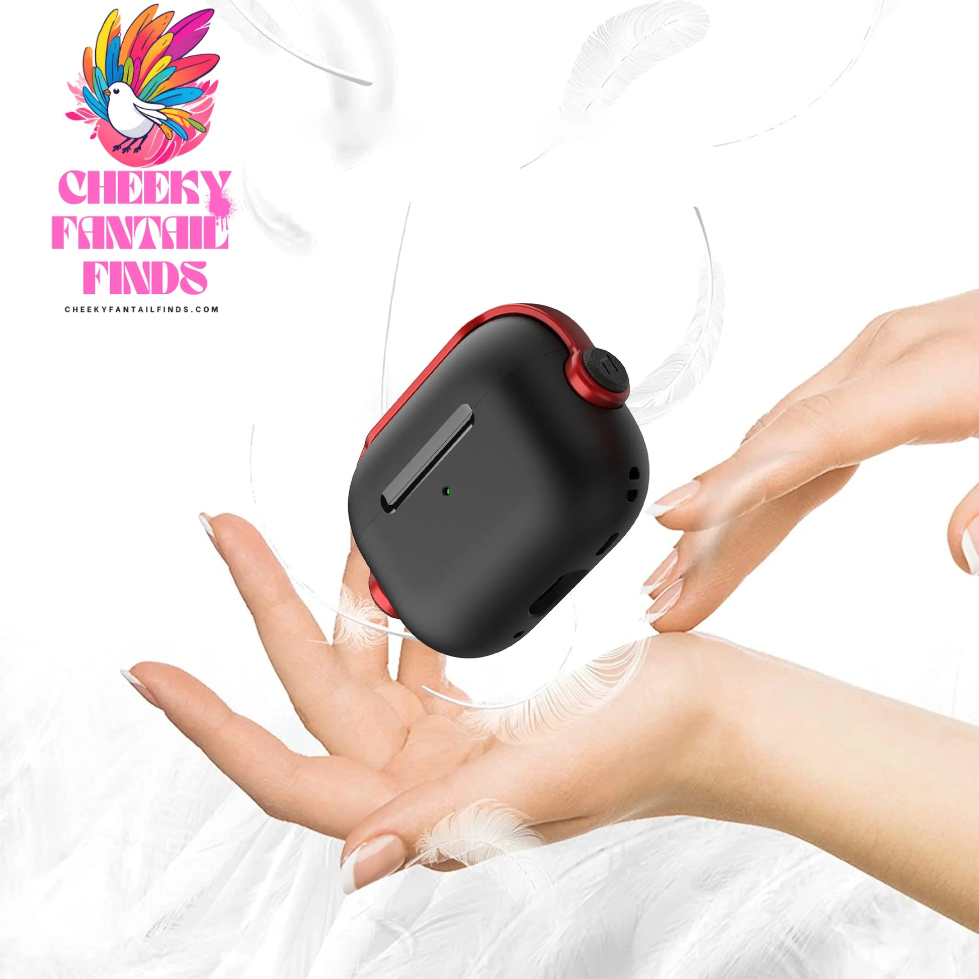 For AirPods Pro 2 Case Cover Enjoy music Mechanical Cat Airpod 3 Case 3D musical boy Cases For Airpods Pro 2 with Keychain Cover Cheeky Fantail Finds