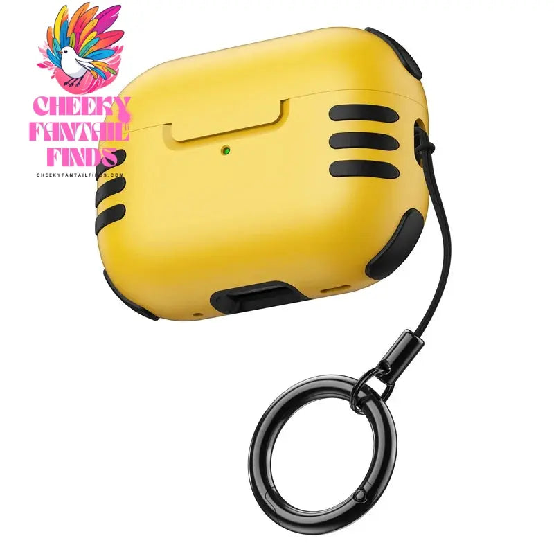 For AirPods Pro 2 Case Cover Enjoy music Mechanical Cat Airpod 3 Case 3D musical boy Cases For Airpods Pro 2 with Keychain Cover Cheeky Fantail Finds