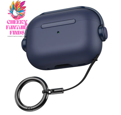 For AirPods Pro 2 Case Cover Enjoy music Mechanical Cat Airpod 3 Case 3D musical boy Cases For Airpods Pro 2 with Keychain Cover Cheeky Fantail Finds