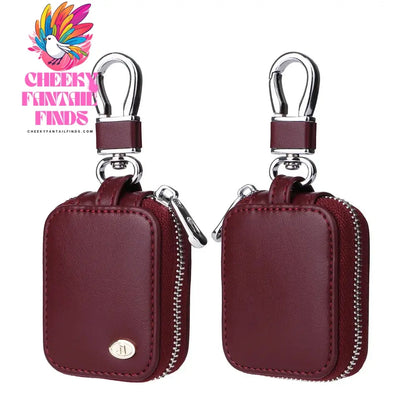 For Airpods 4 2024 Case Carrying Pouch PU Leather Bag Shockproof Earpods Cover Universal Bag Headphone Storage For AirPods Case Cheeky Fantail Finds