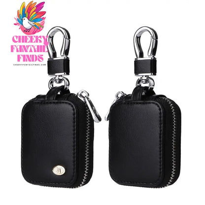 For Airpods 4 2024 Case Carrying Pouch PU Leather Bag Shockproof Earpods Cover Universal Bag Headphone Storage For AirPods Case Cheeky Fantail Finds
