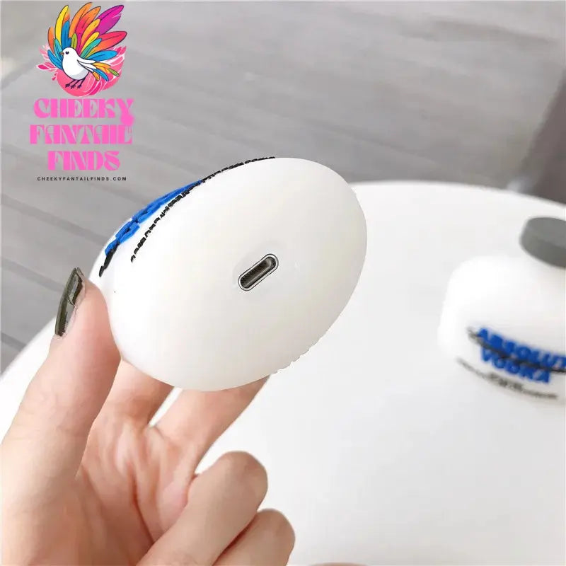 For Airpods Case,Funny Absolut Vodka Wine Cover For Airpods Pro Case,Silicone Protective Cover For Airpods 3rd Generation Case Cheeky Fantail Finds
