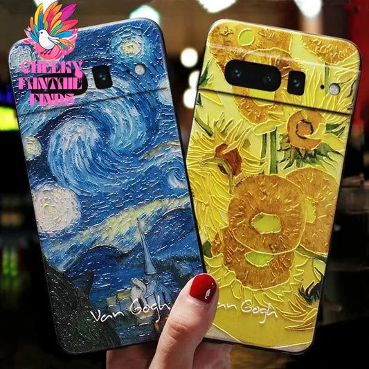 For Funda Google Pixel 8 7 Pro 8Pro 7Pro 7A Case For Google Pixel8 Pixel7 Pro Case Cover 3D Art Original Shockproof Phone Case Cheeky Fantail Finds