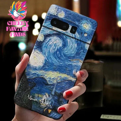 For Funda Google Pixel 8 7 Pro 8Pro 7Pro 7A Case For Google Pixel8 Pixel7 Pro Case Cover 3D Art Original Shockproof Phone Case Cheeky Fantail Finds