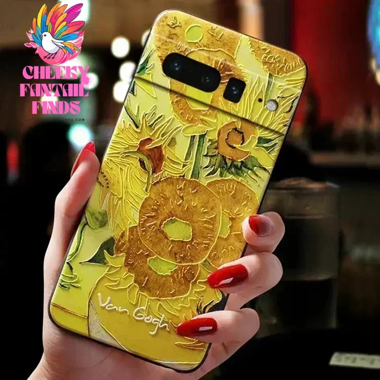 For Funda Google Pixel 8 7 Pro 8Pro 7Pro 7A Case For Google Pixel8 Pixel7 Pro Case Cover 3D Art Original Shockproof Phone Case Cheeky Fantail Finds