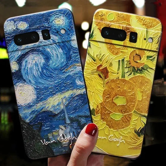 For Funda Google Pixel 8 7 Pro 8Pro 7Pro 7A Case For Google Pixel8 Pixel7 Pro Case Cover 3D Art Original Shockproof Phone Case Cheeky Fantail Finds