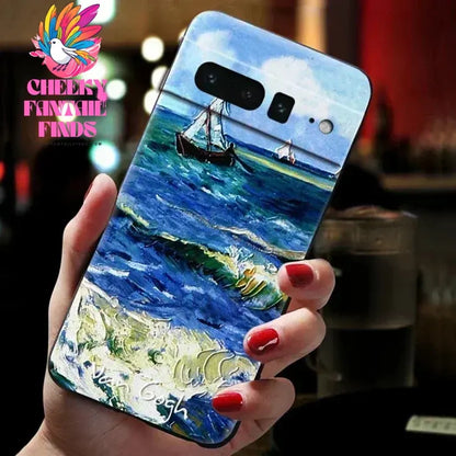 For Funda Google Pixel 8 7 Pro 8Pro 7Pro 7A Case For Google Pixel8 Pixel7 Pro Case Cover 3D Art Original Shockproof Phone Case Cheeky Fantail Finds