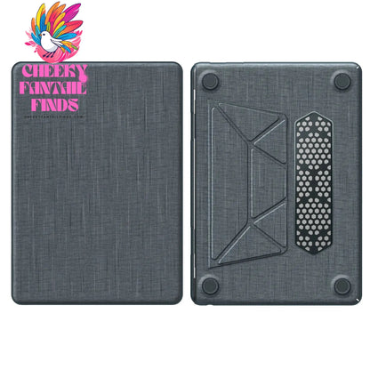 For MacBook Air 15 15.3inch M2 A2941 2023 2024 Air 13.6 Pro 16 14 13, Premium Fabric Case with Magnetic Stand Lightweight Shell Cheeky Fantail Finds