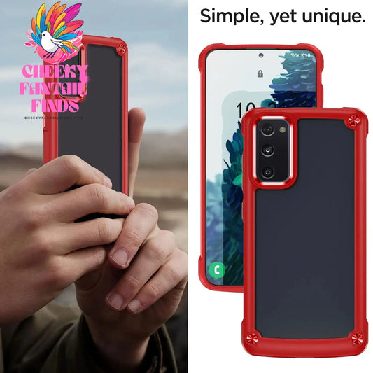 For Samsung Galaxy S20 FE 5G Phone Case Shockproof Protective Thin Slim Hard Hybrid Rugged Cover Cheeky Fantail Finds