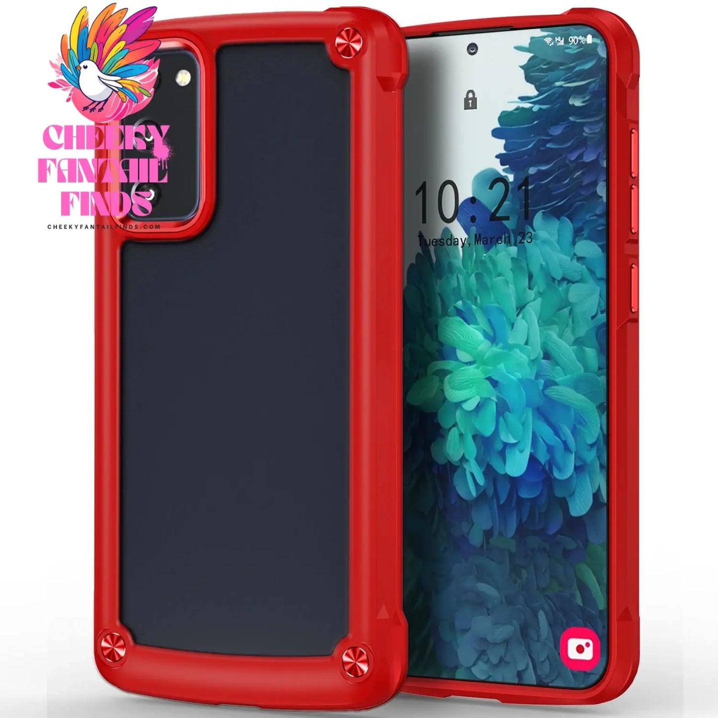For Samsung Galaxy S20 FE 5G Phone Case Shockproof Protective Thin Slim Hard Hybrid Rugged Cover Cheeky Fantail Finds