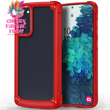 For Samsung Galaxy S20 FE 5G Phone Case Shockproof Protective Thin Slim Hard Hybrid Rugged Cover Cheeky Fantail Finds