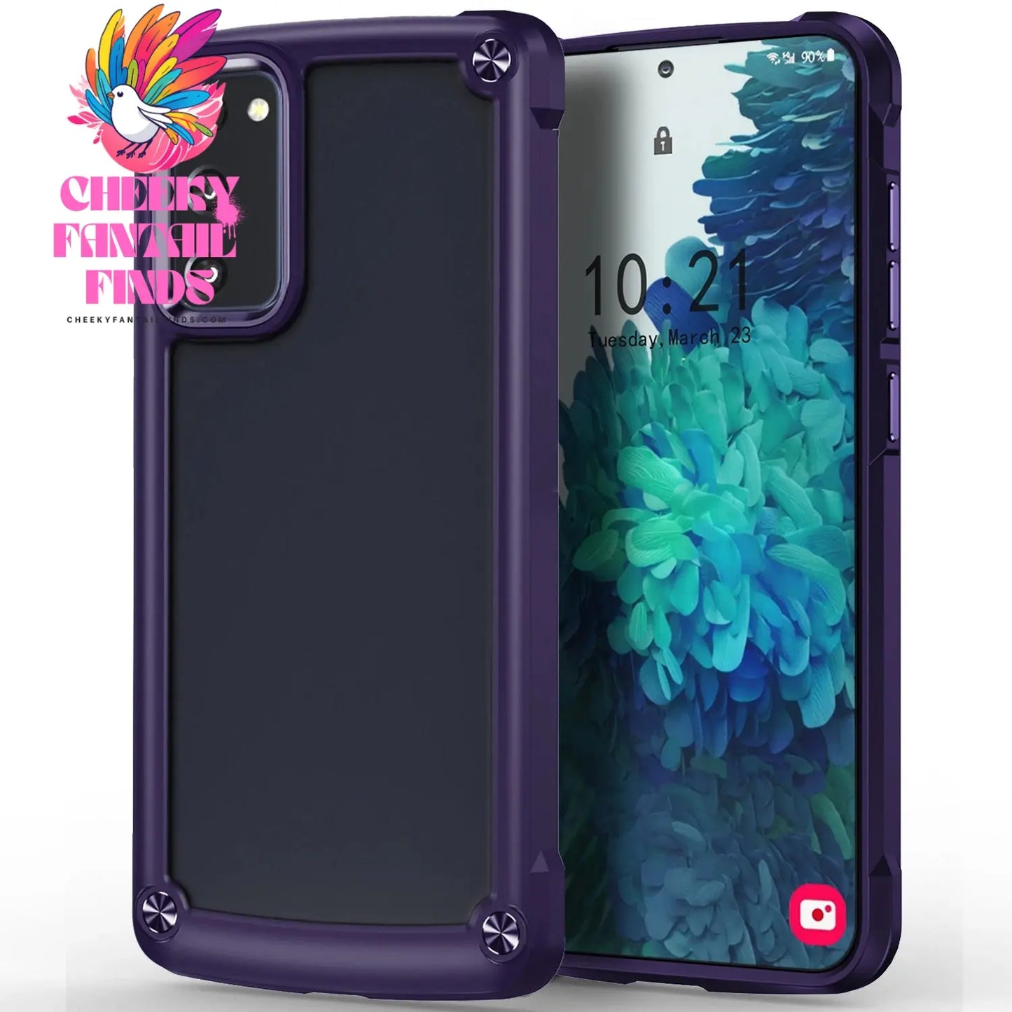 For Samsung Galaxy S20 FE 5G Phone Case Shockproof Protective Thin Slim Hard Hybrid Rugged Cover Cheeky Fantail Finds