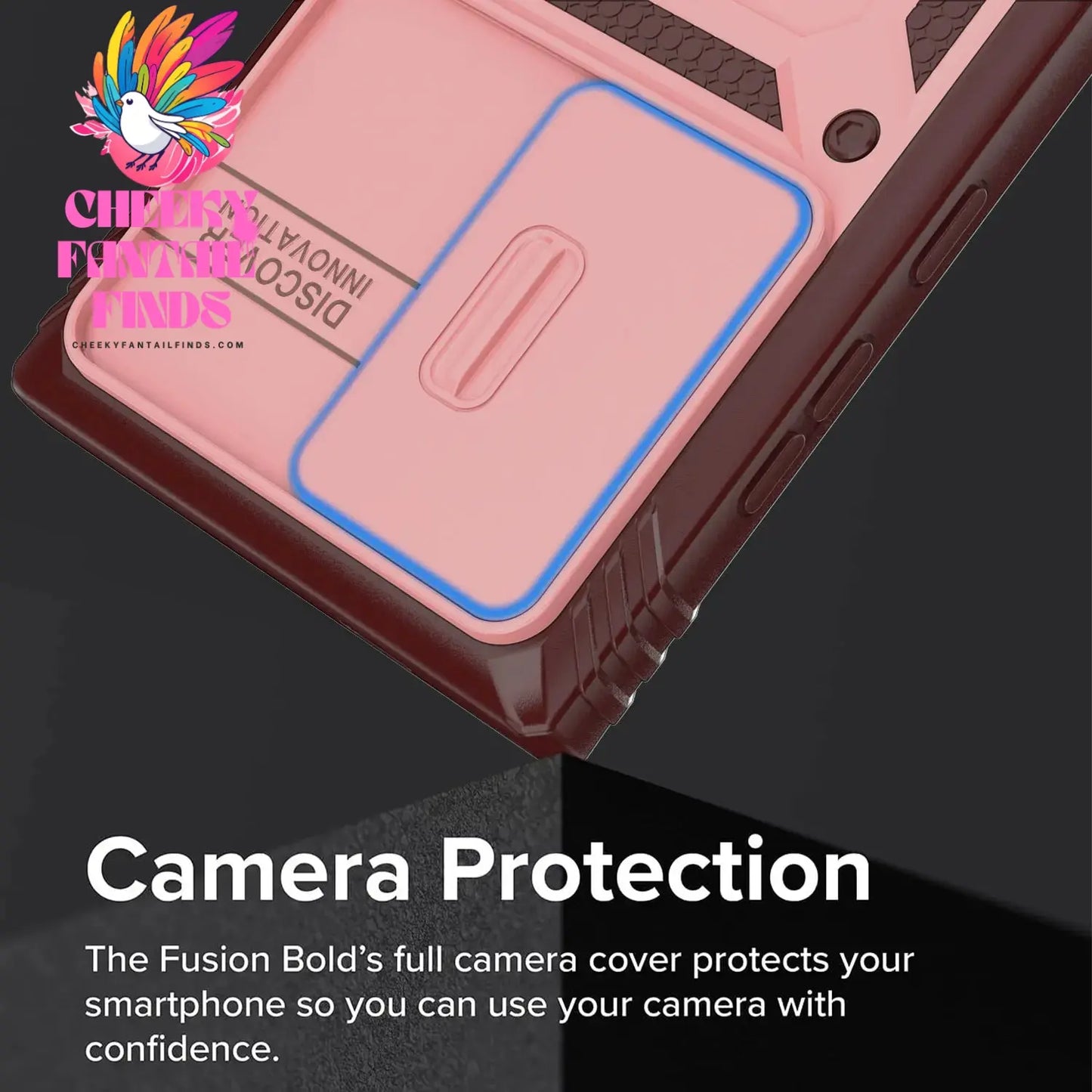 For Samsung Galaxy S24/S24+/S24 Ultra 5G Phone Case Hybrid Ring Kickstand Card Slot Camera Protection Hard Shockproof Cover Cheeky Fantail Finds