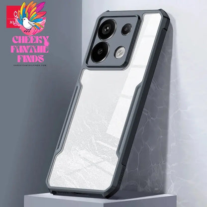 For Xiaomi Poco X6 Pro Case For Poco X6 Transparent Phone Cover Shockproof Bumper Protective Shell Cases Luxury Casing Cheeky Fantail Finds
