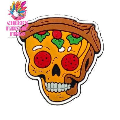 Funny 1PCS Halloween Series Cartoon Ghosts Skeleton PVC Shoe Charms DIY Candy Accessories Decorate Kids Unisex Party Gift Cheeky Fantail Finds