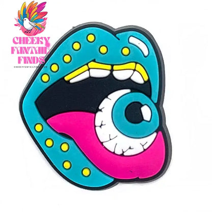 Funny 1PCS Halloween Series Cartoon Ghosts Skeleton PVC Shoe Charms DIY Candy Accessories Decorate Kids Unisex Party Gift Cheeky Fantail Finds
