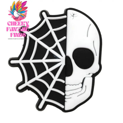 Funny 1PCS Halloween Series Cartoon Ghosts Skeleton PVC Shoe Charms DIY Candy Accessories Decorate Kids Unisex Party Gift Cheeky Fantail Finds