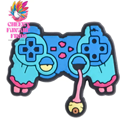 Funny Cartoon Killer Ghost Shoe Charms Cool Game Handle Shoe Decoration Horror Movie Skull Clog Charms Kids Halloween Gifts Cheeky Fantail Finds