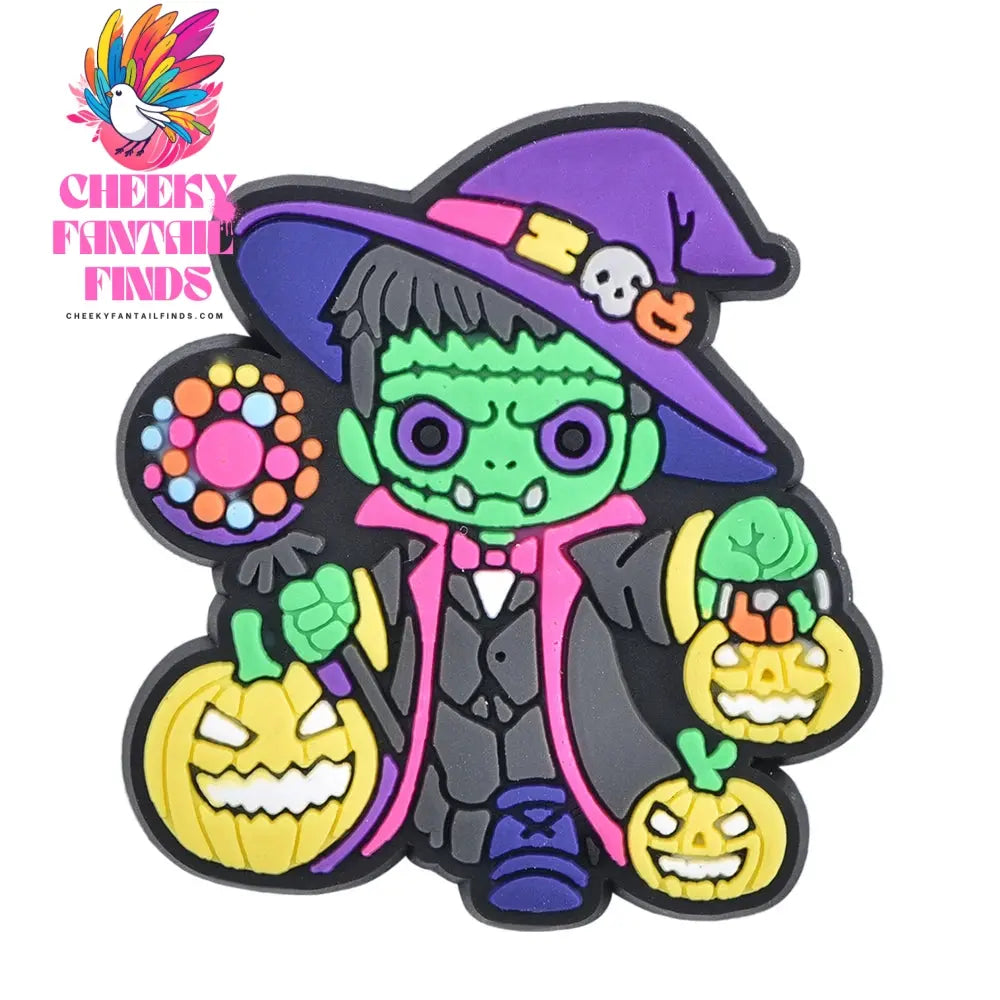 Funny Cartoon Killer Ghost Shoe Charms Cool Game Handle Shoe Decoration Horror Movie Skull Clog Charms Kids Halloween Gifts Cheeky Fantail Finds
