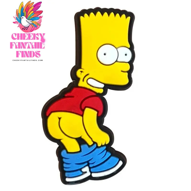 Funny Cartoon comedy Yellow Shoe Charms Family Characters PVC 1PCS Fashion Sandals Pin DIY Accessories Decorate Boys kids Gifts Cheeky Fantail Finds
