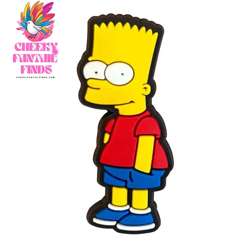 Funny Cartoon comedy Yellow Shoe Charms Family Characters PVC 1PCS Fashion Sandals Pin DIY Accessories Decorate Boys kids Gifts Cheeky Fantail Finds
