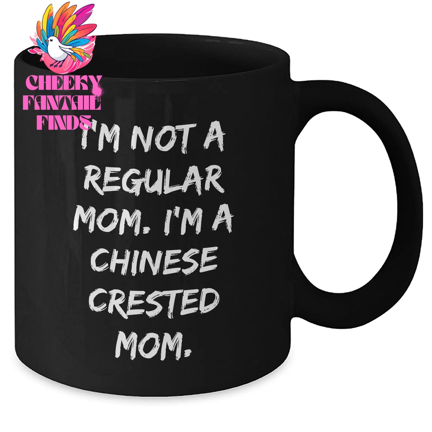 Funny Chinese Crested Dog Mom Coffee Mug for Dad, Gifts from Family, Unique Father's Day Unique Gifts for Chinese Crested Dog Lovers - Additional