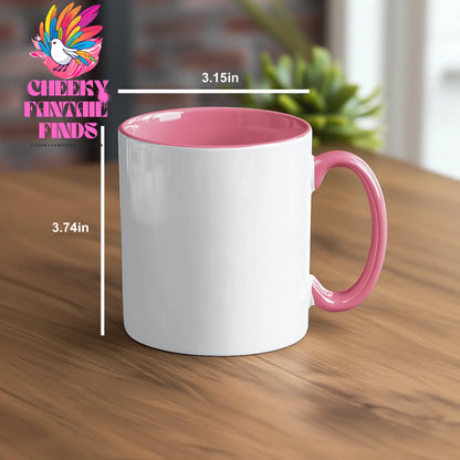 Funny Cooking Gifts for Her, Shit Happens, Unique Two Tone Coffee Mugs from Family, Perfect for Mother's Day, Cooking Enthusiasts - Additional