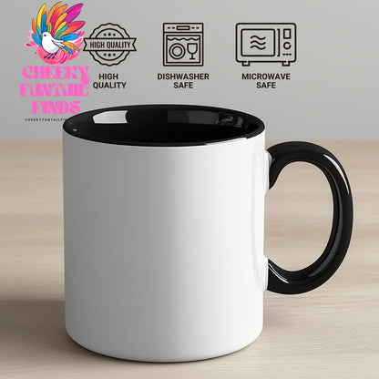 Funny French Bulldog Mom Gifts - I'm Not A Regular Mom. I'm A French Bulldog Mom. Two Tone Coffee Mug, Father's Day Unique Gifts from Mom to French Bulldog Dad - Additional