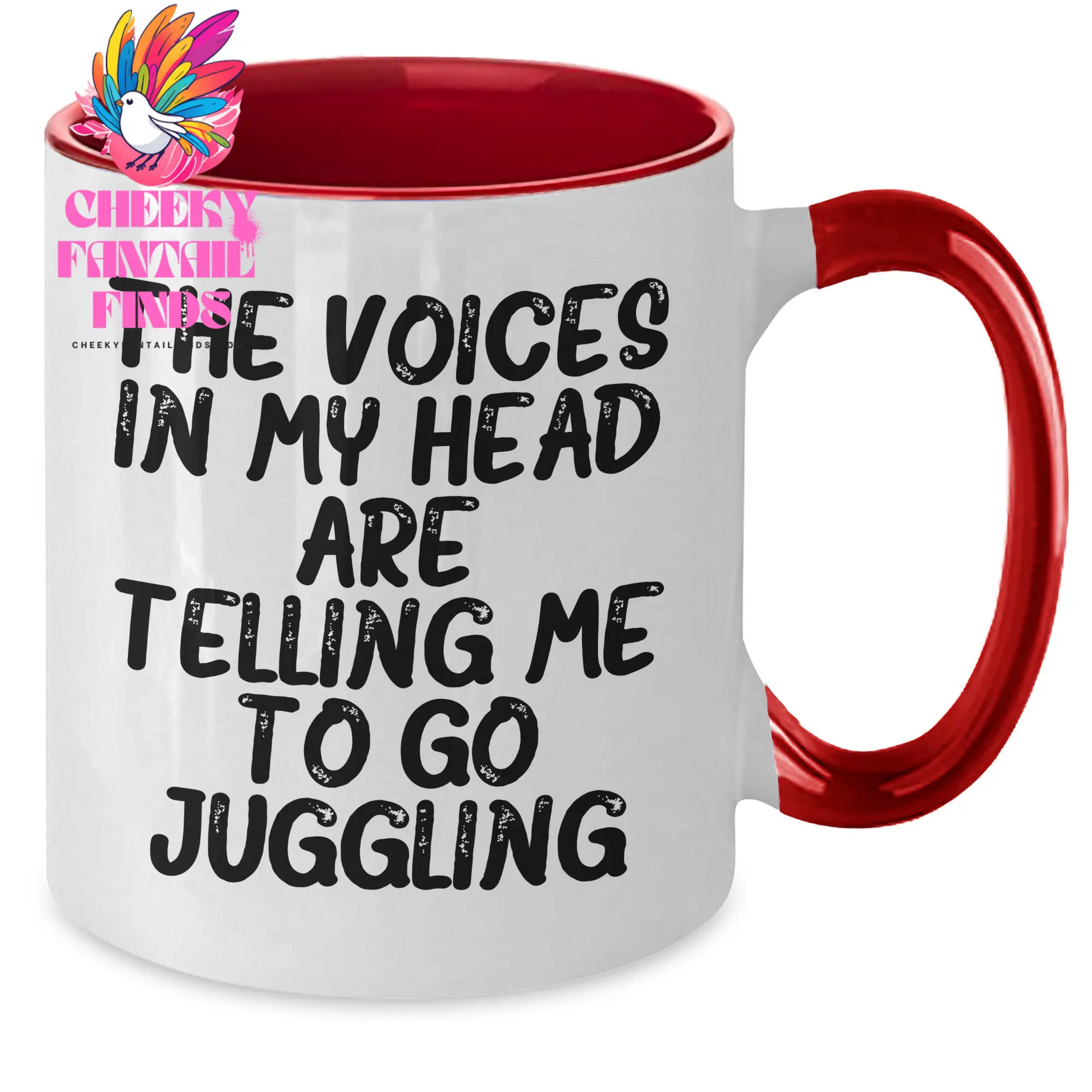 Funny Juggling Gifts - Juggling Quote Two Tone Coffee Mug, Gifts from Dad to Juggling Enthusiasts, Father's Day Unique Gifts - Additional