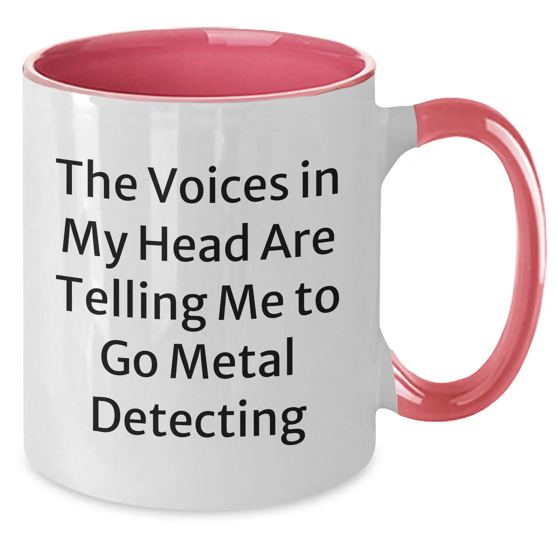 Funny Metal Detecting Gifts from Men to Metal Detecting Friends, Metal Detecting Two Tone Coffee Mugs for Mother's Day Unique Gifts, Inspirational Quote - Additional