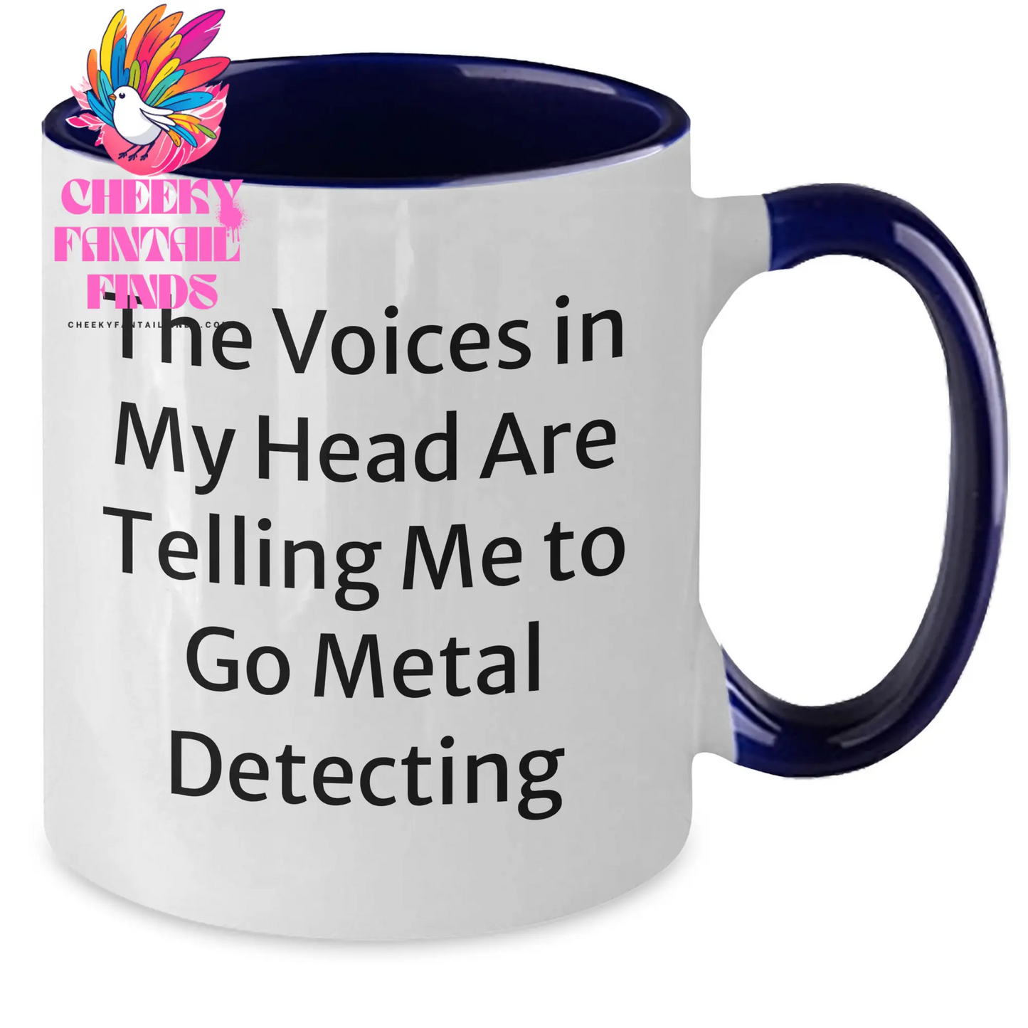 Funny Metal Detecting Gifts from Men to Metal Detecting Friends, Metal Detecting Two Tone Coffee Mugs for Mother's Day Unique Gifts, Inspirational Quote - Additional