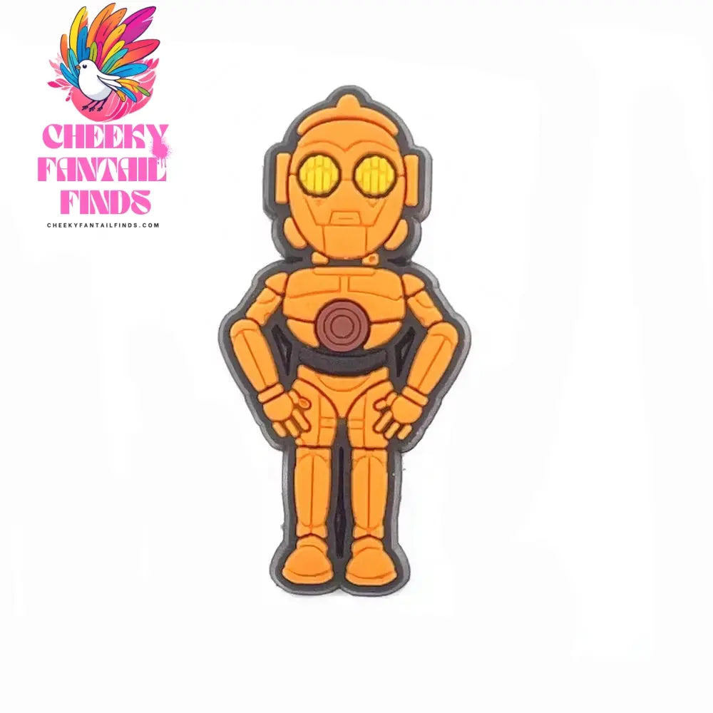 Funny Movies 1pcs Shoes Charms Decoration Accessories Cute Shoe Sandals Button Yoda Charms for Kids Women Party Gifts Set Cheeky Fantail Finds
