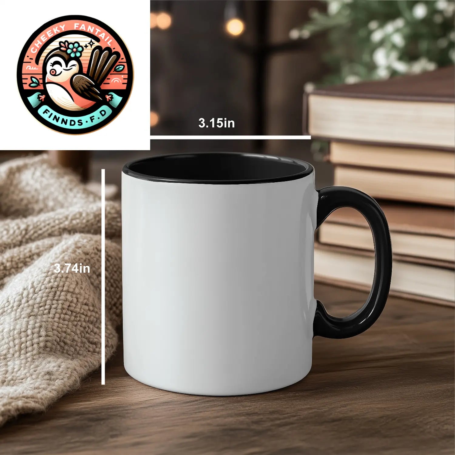 Funny President Gifts - Keep Calm Or I Will Use My President Voice Two Tone Coffee Mug, Father's Day Unique Gifts from Men to President - Additional