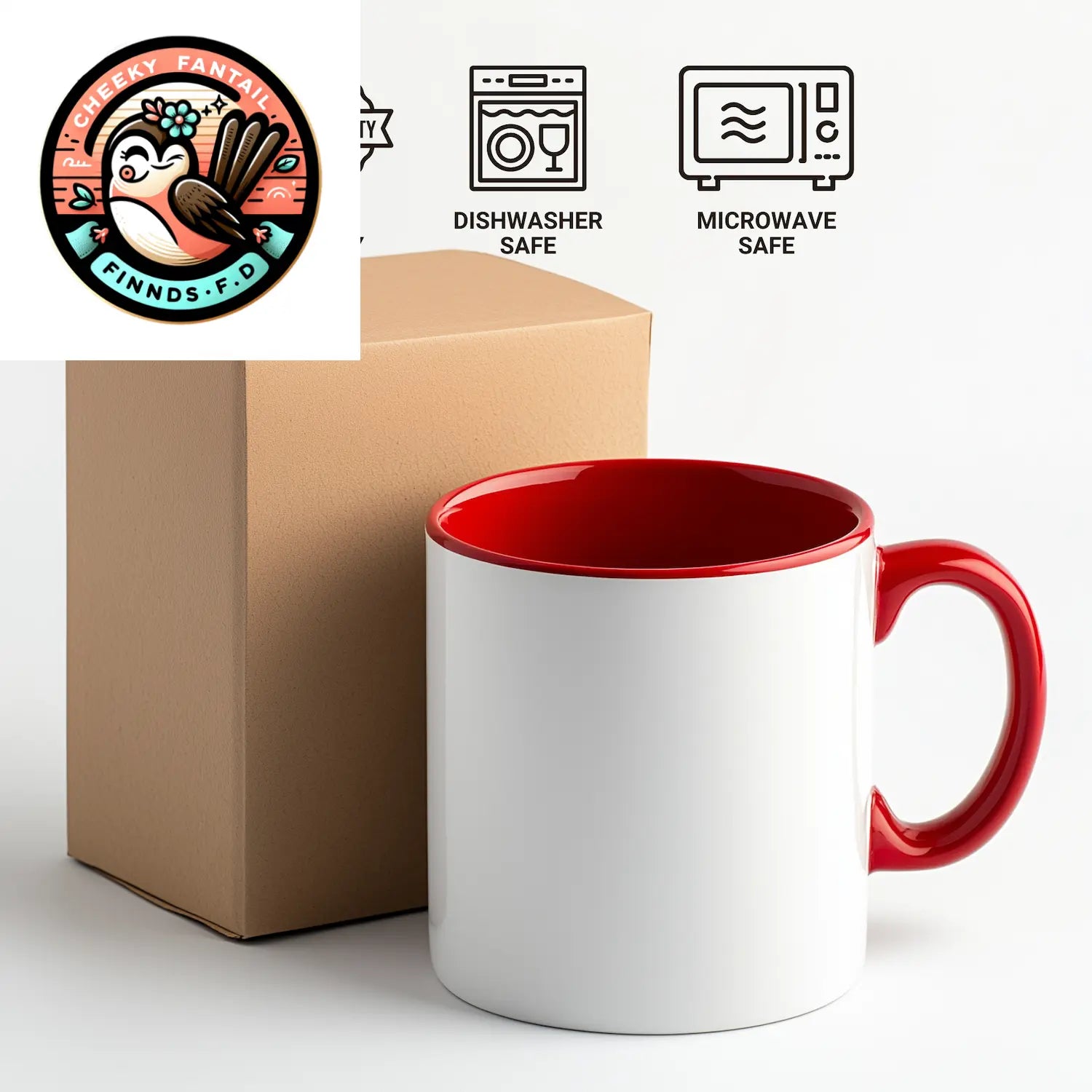 Funny President Gifts - Keep Calm Or I Will Use My President Voice Two Tone Coffee Mug, Father's Day Unique Gifts from Men to President - Additional