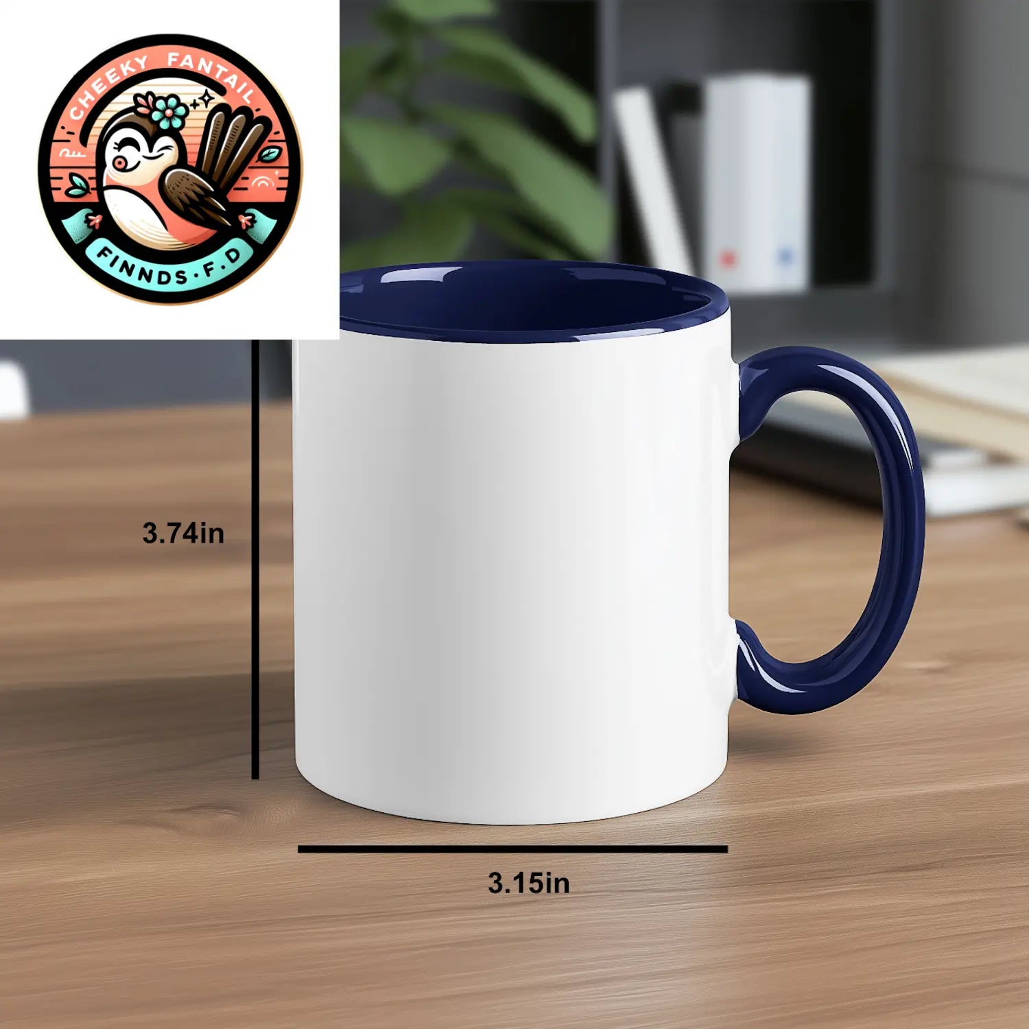 Funny President Gifts - Keep Calm Or I Will Use My President Voice Two Tone Coffee Mug, Father's Day Unique Gifts from Men to President - Additional