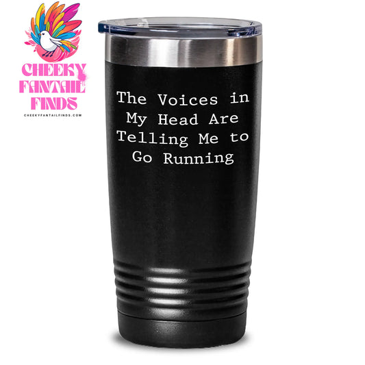 Funny Running Quotes Gifts from Mom to Running Women, Inspirational Tumbler for Mother's Day, 20oz or 30oz Stainless Steel Tumbler, Ideal Gift for Running Friends and Family - Main