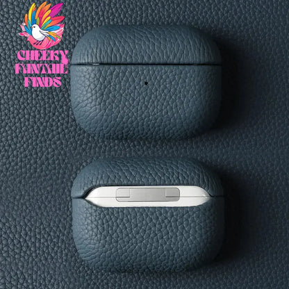 Genuine Leather Case For Airpods Pro 2 Cases Airpods 2 3 Bag Luxury Handmade Wireless Bluetooth Earphone Box Protective shell Cheeky Fantail Finds